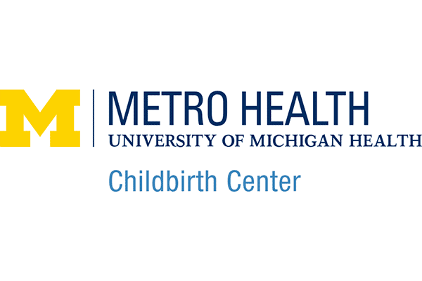 Metro Health University Of Michigan Health Childbirth Center Logo Vector PNG
