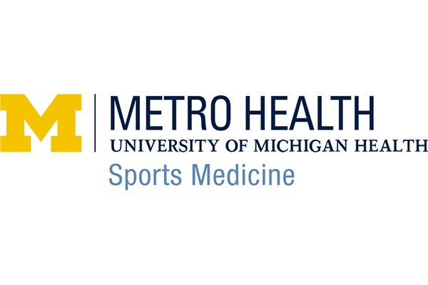 Metro Health University Of Michigan Health Sports Medicine Logo Vector PNG
