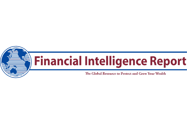 Financial Intelligence Report Logo Vector PNG