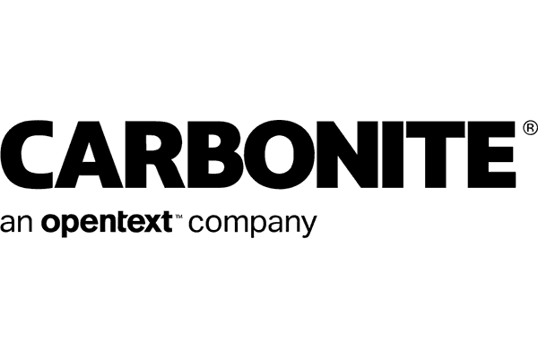 Carbonite, an opentext company Logo Vector PNG