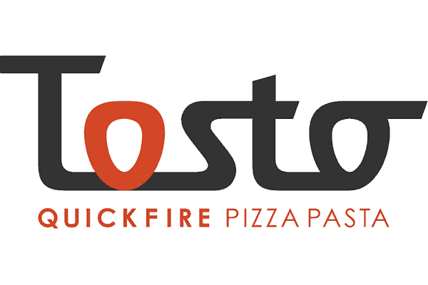 Tosto Quickfire Pizza Pasta Logo Vector PNG