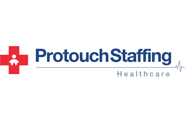 Protouch Staffing Healthcare Logo Vector PNG
