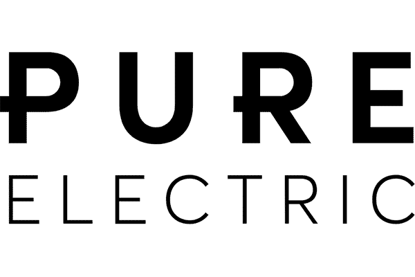 Pure Electric Logo Vector PNG