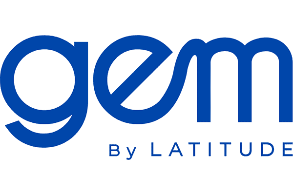 Gem by Latitude Logo Vector PNG
