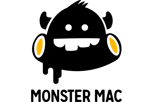 Monster Mac Logo Vector PNG