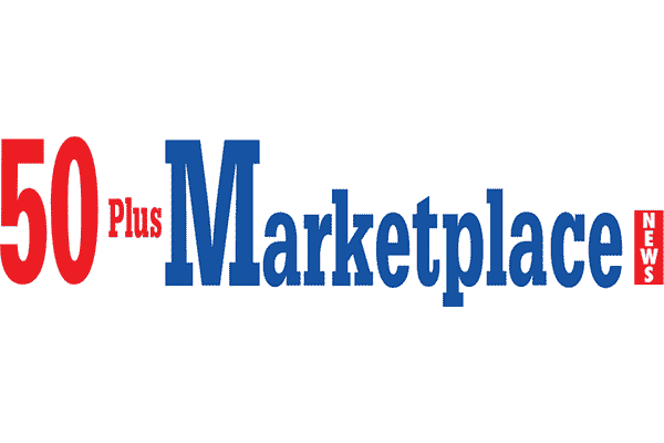 50 Plus Marketplace News Logo Vector PNG