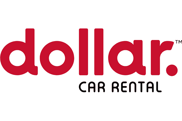 Dollar Car Rental Logo Vector PNG