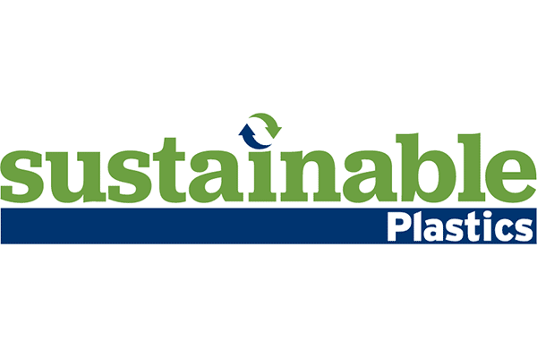 Sustainable Plastics Logo Vector PNG