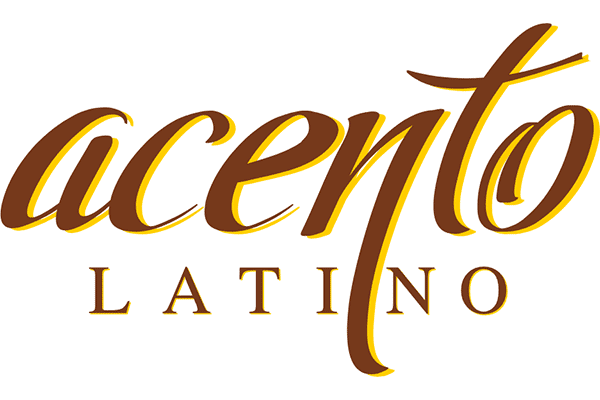 Acento Latino Food Logo Vector PNG